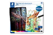 Hobby artikler - Staedtler Soft Farveblyant 24 Stk. 100% PEFC - 149C M24