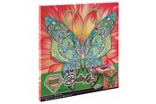 Små gaver til børn - Grafix Diamond Painting on Canvas Butterfly 30 x 30 cm - 260009