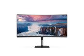 Skærm - 34" AOC Value-line CU34V5C - 3440x1440 (UWQHD) - 100Hz - VA - 65W USB-C - CU34V5C