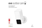 Smart Home - Eve Outdoor Cam Hvid - Udendørs overvågningskamera med spotlys og HomeKit Secure Video - 10ECG8101
