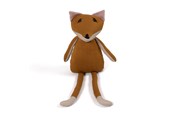 Babylegetøj - Filibabba Teddy - Freya the fox dark orange - FI-PT030