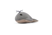 Babylegetøj - Filibabba Teddy 30 cm - Willie the whale Grey - FI-01647