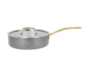 Pander - Pillivuyt Gourmet Durance Saucepan with Lid Dia 24 cm Steel - 27363