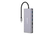 Dockingstation - Canyon DS-12 13-i-1 USB-C Hub 4K, Mørkegrå - CNS-TDS12