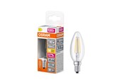 Lyskilder - Osram LED pære LED Comfort kerte filament 470lm 3,4W/927 (40W) E14 dæmpbar E14 - 4058075602731