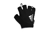 Sport & Fitness - Adidas Glove Essential Large Black w/ white print - 420-123231