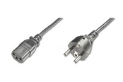 Strømkabel (intern) - DIGITUS Power Cord Type-F (CEE 7/7) til IEC C13 - AK-440110-012-S
