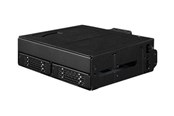 Harddisk - tilbehør - Icy dock ToughArmor MB105VP-B - storage drive cage - rugged - NVMe PCIe - U.2 U.3 - MB105VP-B