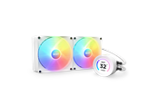 CPU Køler - NZXT Kraken Elite 280 White RGB - CPU Vandkøling - Max 32 dBA - RL-KR28E-W1