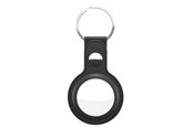 Mobil - Andet Tilbehør - KeyBudz Leather Keyring for AirTag 2-pack - AT2_S1_BLK