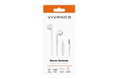 Hovedtelefoner/headset - Vivanco Smart Pro in ear-headset Hvid - 61741