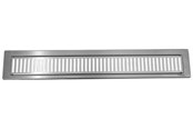 Afløb - Purus Line RIB rist/rammesæt 900mm. Rustfrit stål - 155811-909