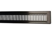 Afløb - Purus Line RIB ramme og rist 1000mm. Sort PVD beh - 155812-310
