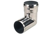 Afløb - GM-X DN50 vinkel 90 gr. Galvaniseret - E30010050