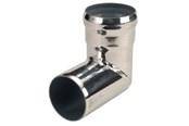 Afløb - GM-X DN70 vinkel 90 gr. Galvaniseret - E30010070