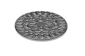 Afløb - Purus Syrefast  stålrist Ø150 mm - 153479-450