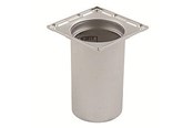 Afløb - Blücher rammeskål overdel 145x145 mm. Til beton & fliser. Rustfrit stål - 150.300.001