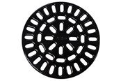 Afløb - Purus rist Ø150mm uden hul. Til vinyl. Sort PVD - 153479-443