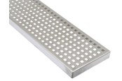 Afløb - Blücher baderumsrist rende 144x499mm. Rustfrit stål - 697.015.150.50