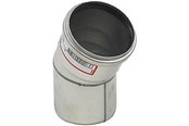 Afløb - Blücher EuroPipe bøjning 30°. 82 mm. Rustfrit stål - 820.030.082