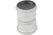 Afløb - Blücher EuroPipe stikmuffe 75 mm syrefast stål - 841.075.075 S