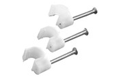 Mobil - Andet Tilbehør - Vivanco Klammer, 7 mm kabel, 20 stk - 44100