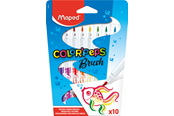 Skrive- og Tegneværktøjer - Maped Color'Peps Brush penseltusser x10 - 848010
