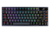 Tastatur - ASUS ROG Azoth 75% Wireless DIY Custom RGB - Gaming Tastatur - Uden Numpad - Nordisk - Sort - 90MP0316-BKNA01