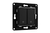 Smart Home - Shelly Wall Switch 2 Black - WS2 black