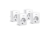 Smart Home - TP-Link Tapo P110 (4-Pack) Mini Smart Wi-Fi Socket Energy Monitoring - TAPO P110(4-PACK)