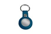 Mobil - Andet Tilbehør - Light Solutions Airtag Nøglering - Læder - Navy blå - 5714255006865