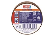 Tape & lim - tesa flex Insulating tape IEC 10m x 15mm brown - 53988-00120-00