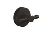 Badeværelsestilbehør - tesa Moon Black bathrobe hook self-adhesive - 40564-00000-00