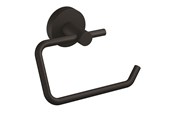 Badeværelsestilbehør - tesa Moon Black toilet roll holder self-adhesive - 40560-00000-00