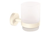 Badeværelsestilbehør - tesa Moon White tumbler holder self-adhesive - 40576-00000-00