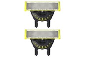 Barbermaskine - Philips Tilbehør OneBlade QP420/50 - replacement blade - 2 pack - QP420/50