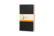 Blokke, Formularer & Notesbøger - Moleskine Cahier Journal Blank Large Sort 3-Pak - QP318F