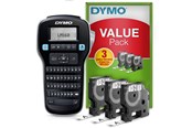Labelprinter - DYMO LabelManager 160 etiketmaskine startsæt | Med 3 ruller Dymo D1 etikettape - 2181011