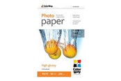 Papir, Fotopapir og Etiketter - ColorWay - photo paper - glossy - 50 sheet(s) - 100 x 150 mm - 230 g/m² - PG2300504R