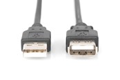 USB kabel - DIGITUS USB 2.0 Extension Cable - 5m - AK-300202-050-S