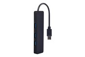 USB hub - Gembird UHB-CM-U3P4-01 - hub - 4 ports USB hub - USB 3.2 - 4 ports - Sort - UHB-CM-U3P4-01