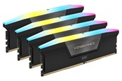 RAM - Corsair Vengeance RGB DDR5-6400 - 64GB - CL32 - Quad Channel (4 pcs) - Intel XMP - Sort med RGB - CMH64GX5M4B6400C32