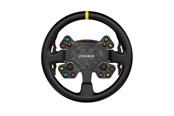 Spil tilbehør - Moza Racing RS V2 Steering Wheel Round - Leather (33 cm) - Wireless Wheel - PC - RS25