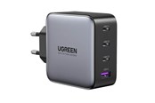 Mobil - Adaptere & Opladere - UGREEN Nexode GaN 100W Quad USB Charger - Black - 40747