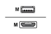 USB kabel - Baseus Cafule - USB cable - Micro-USB Type B to USB - 1 m - CAMKLF-B91