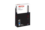 Skrive- og Tegneværktøjer - Rotring rOtring Rollerball Pen | Finpunkt (0,7 mm) til tydelig skrift | Blåt blæk | 12 Antal - 2146106