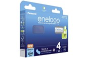 Batteri - Panasonic eneloop BK-3MCDE battery - 4 x AA type - NiMH - BK-3MCDEC4BE