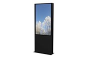 Vægbeslag, AV-Beslag & AV-Møbler - HI-ND Totem - stand - for digital signage LCD panel - outdoor portrait - black - Max - recommended for 55" - OD5517-5301-02
