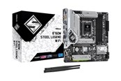 Bundkort - ASRock B760M STEEL LEGEND WIFI Bundkort - Intel B760 - Intel LGA1700 - DDR5 RAM - Micro-ATX - 90-MXBL70-A0UAYZ