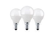 Lyskilder - EGLO LED pære E14 P45 4,9W 470Lm 3000K Opal 3 Stk E14 - 113112